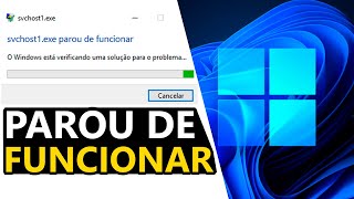 Como resolver o erro quotParou de funcionarquot Qualquer Programa [upl. by Wald]