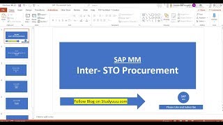 SAP MM Inter STO procurement process with configuration settings overview for All Learners [upl. by Teodor]