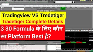 Tradingview VS Tradetiger  How to use Tradetiger Software  Bnn Trader [upl. by Simson]