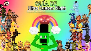 Guía de FnaF ULTRA Custom Night 5 TheGreenGuy1987 [upl. by Halie]