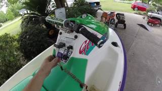 SeaHa YamaDoo Yamaha engine swapped Seadoo 701cc Seadoo [upl. by Garlen133]