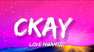 CKay  Love Nwantiti Lyrics [upl. by Irok]