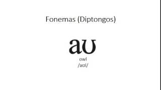 Fonemas en inglés Diptongos [upl. by Durning]