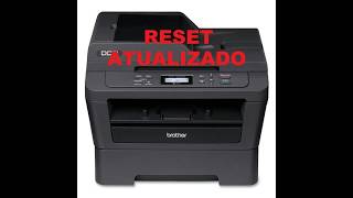 BROTHER dcp7065dn eliminando a mensagem substituir toner e cilindro resetATUALIZADO [upl. by Ashford]