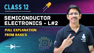 L2  SEMICONDUCTOR ELECTRONICS  CLASS 12 [upl. by Aviva286]