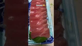 shorts sashimi fresh fish tunajapan healthy seafoodshortsfeed trending [upl. by Ticon]