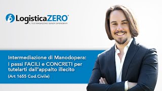 Evitare l intermediazione di manodopera 1 La costruzione dellappalto [upl. by Nelie]