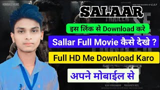 How To Download Salaar Movie In Hindi  Salaar Movie Download kaise kare  Salaar Movie Download [upl. by Swehttam]