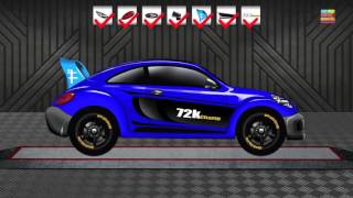 Sports Car  Cars  Cartoon Cars  Cars Race  Kids Sports Car [upl. by Budwig]