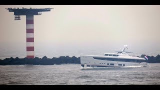 The video of Mulder Calypso having a first day of sea trials today [upl. by Hinch]