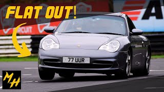 FLAT OUT On Track130MPH at Castle Combe [upl. by Naicul87]