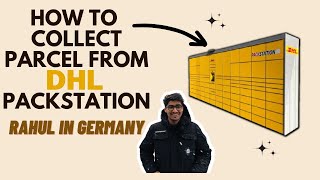 How to collect parcel from DHL packstation [upl. by Inaboy182]