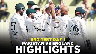 Full Highlights  Pakistan vs England  3rd Test Day 1 2024  PCB  M3G1K [upl. by Aelak]