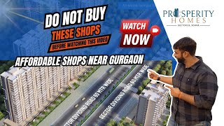 Adore Prosperity Homes Affordable Shops  Sector 35 SohnaHaryana  An Ideal Investment amp End use [upl. by Einahpets]