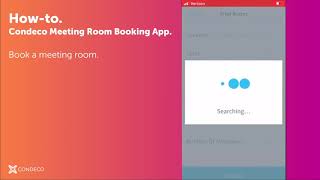 How to  Mobile  Book a Meeting Room [upl. by Calvo992]