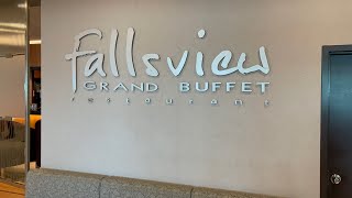 Niagara falls open buffet Sheraton Fallsview [upl. by Aicilet]