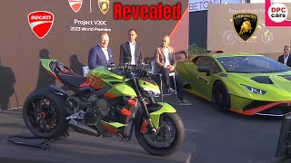 Ducati Streetfighter V4 Lamborghini Revealed [upl. by Bikales]