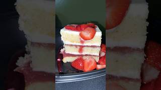 Longhorn Steakhouse Strawberries and Cream Shortcake reviewtaste test [upl. by Tomasz]