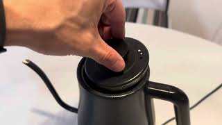 Stariver Electric Kettle Gooseneck Kettle 1 2L Water Kettle Review [upl. by Florida602]