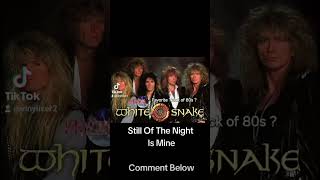 What Is The Best Whitesnake Song Of The 80s  80s whitesnake [upl. by Nitnilc]