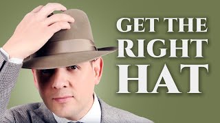 How to Get The Right Hat for Your Face Shape amp Body Type  Fedora Panama Hats amp Felt Hats For Men [upl. by Sayre]