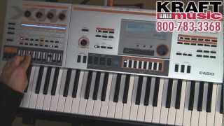 Kraft Music  Casio XWP1 Keyboard Demo with Mike Martin [upl. by Crotty813]