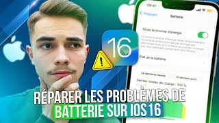 Comment réparer les problèmes de batterie dun iPhone ou iPad sur iOS 1617 [upl. by Elleyoj723]