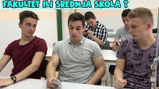 Srednja Škola vs Fakultet [upl. by Parke]