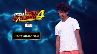 Indias Best Dancer 4 quot Samarpan lama Awesome Solo Battle Dance performance quot Samarpan vs Harsh [upl. by Aisila304]