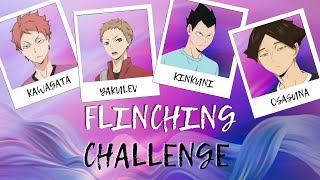 Flinching Challenge  part 23  KawaGata YakuLev KinKuni OsaSuna [upl. by Charmaine]