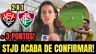 STJD CONFIRMOU O ERRO GRAVE FOI CORRIGIDO FLUMINENSE GANHOU OS 3 PONTOS NOTICIAS FLUMINENSE HOJE [upl. by Guyon]