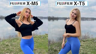 Fujifilm XM5 Vs Fujifilm XT5 Camera Test Comparison [upl. by Wojcik832]