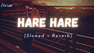 Hare Hare Hum to dil se hare  Lofi Song Slowed amp Reverb  ShariqueKhan  Nic Lofi [upl. by Ecila]