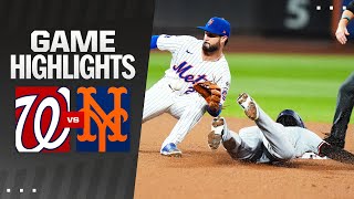 Nationals vs Mets Game Highlights 91624  MLB Highlights [upl. by Honora]