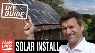 How to Install Solar Panels  a COMPLETE DIY Guide [upl. by Hittel]