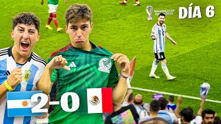 ASÍ VIVIMOS la VICTORIA de ARGENTINA vs MÉXICO en el ESTADIO MESSI es INCREÍBLE [upl. by Nyledam780]