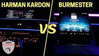 Harman Kardon vs Burmester SOUND SYSTEM  BMW 7 Series vs Mercedes SClass  You amp Me Flume Remix [upl. by Rehm739]