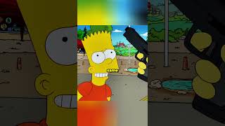 Sideshow Bob Saves Barts Life 😱 simpsons funny [upl. by Enetsirk]