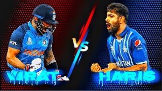 Virat Kohli vs Haris Rauf • The greatest rivalry is back🔥💯• Revenge is loading 😈• kohliharisrauf [upl. by Ujawernalo888]