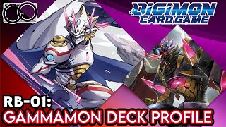 RB01 Gammamon Deck Profile Digimon Card Game [upl. by Glynnis]