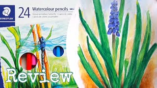 Staedtler Design Journey Watercolour Pencils first impression video [upl. by Marion]