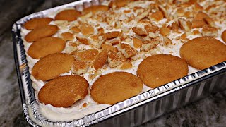 Quick and Easy Banana Pudding Homemade Banana Pudding [upl. by Mellisent]