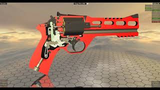 Slow Mo Of Chiappa Rhino 60DS Firing How It Works Chiappa Rhino 60 DS Revolver [upl. by Anhavas654]