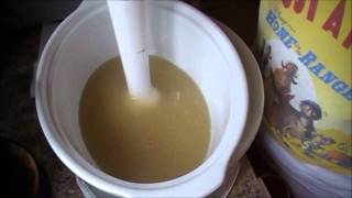 Soap Making Oatmeal Milk and Honey Hot Process HP soap Pt 1 [upl. by Marwin]