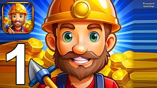 Gold Miner Drill Empire  Gameplay Walkthrough Part 1 Idle Gold Digger Drill Miner  Android Game [upl. by Yttam526]