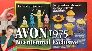 Avon Catalog 1975 Bicentennial Exclusive  Cole Chickering [upl. by Lantha]