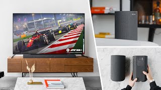 My Living Room TV Setup Update  360 Surround Soundbar System [upl. by Moya]