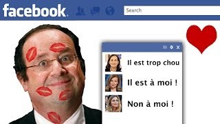 Hollande le bourreau des cœurs sur Facebook [upl. by Gruber]