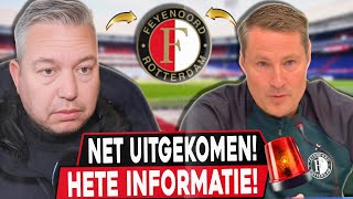 HIER IS OVER GEPRAAT NIEMAND HAD DIT VERWACHT HET IS ONTHULD FEYENOORD ROTTERDAM NIEUWS [upl. by Lorena]