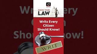 Types of Writs  Article 32  Article 226  Drishti Judiciary shorts writ DrishtiJudiciary [upl. by Hanfurd]